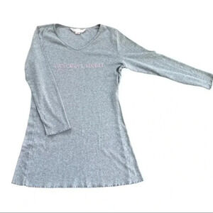 Victoria’s Secret gray sleepshirt size XSmall EUC